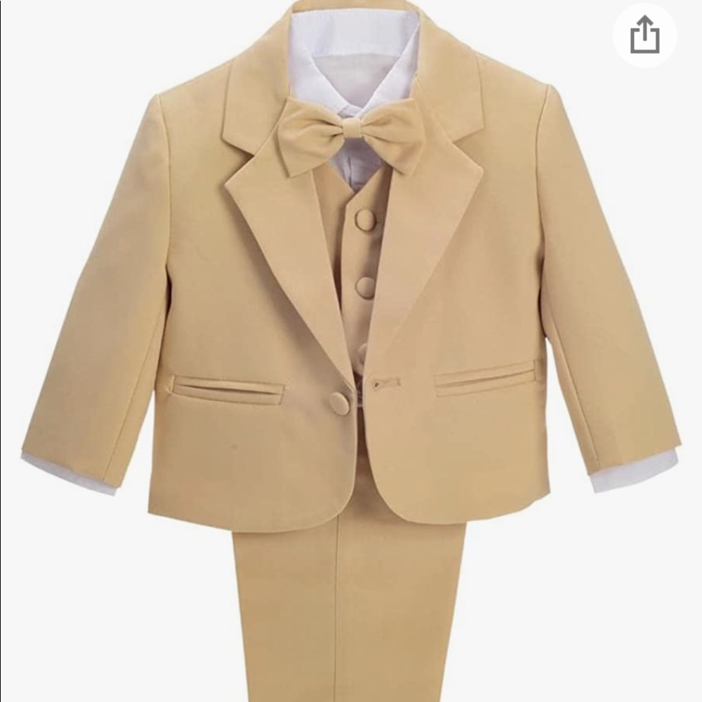 Nude/Beige suit for toddler boy